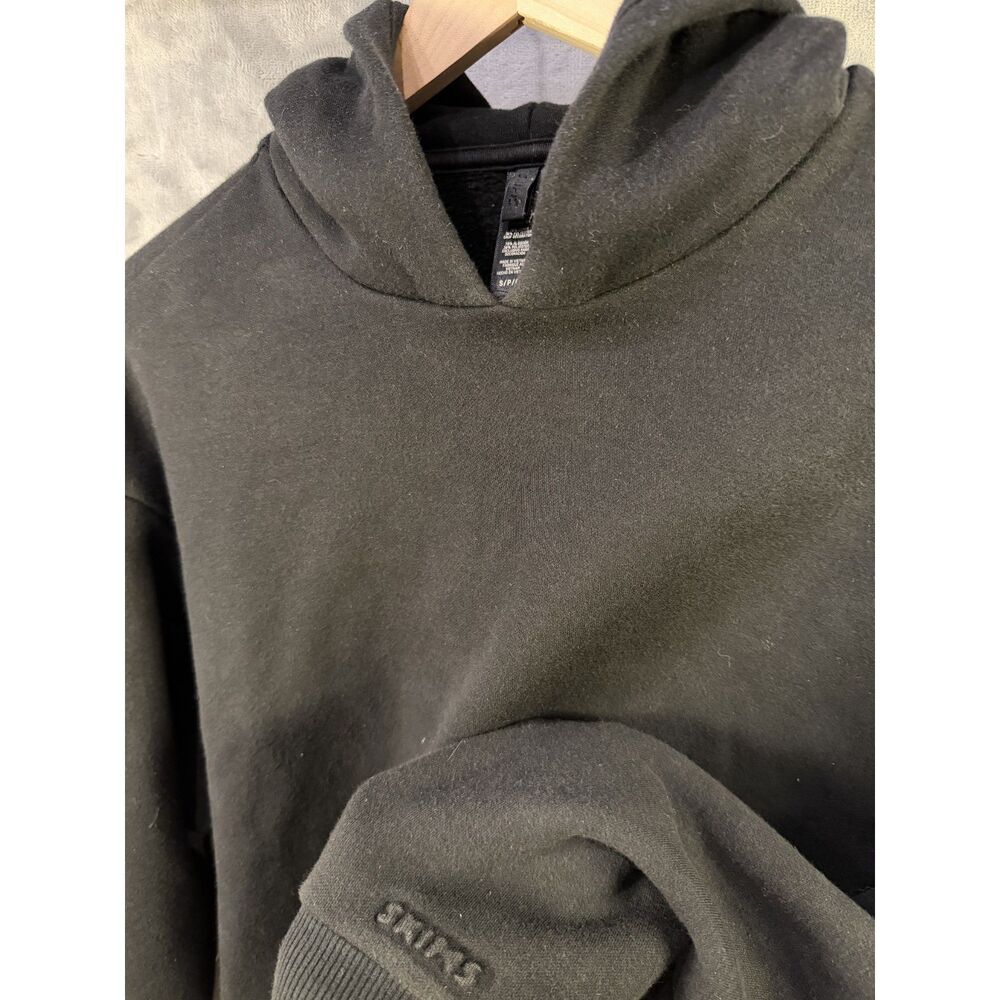 Skims - Onyx Hooded Sweatshirt - Women's Small